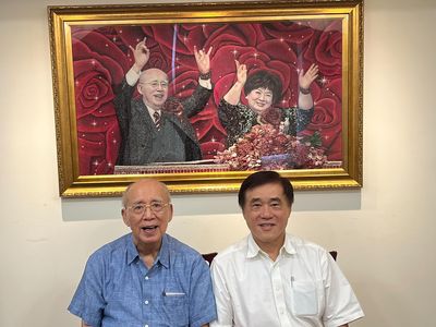 參選黨魁起手式? 郝龍斌探望造王者吳伯雄、曝兩人有2共同點