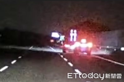 國3又見「移動神主牌」蛇行撞前車落跑　目擊者：簡直巡弋飛彈