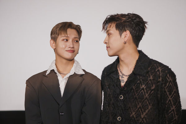 ▲《靈魂約定》舉辦終映會活動，王智騫、范麒智特地從香港飛來台灣。（圖／三立提供）