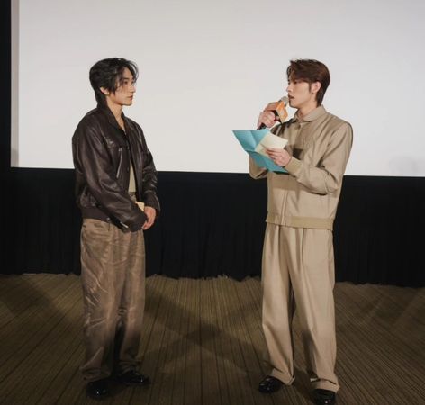 ▲《靈魂約定》舉辦終映會活動，王智騫、范麒智特地從香港飛來台灣。（圖／三立提供）