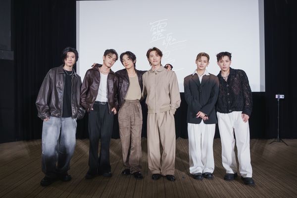 ▲《靈魂約定》舉辦終映會活動，王智騫、范麒智特地從香港飛來台灣。（圖／三立提供）