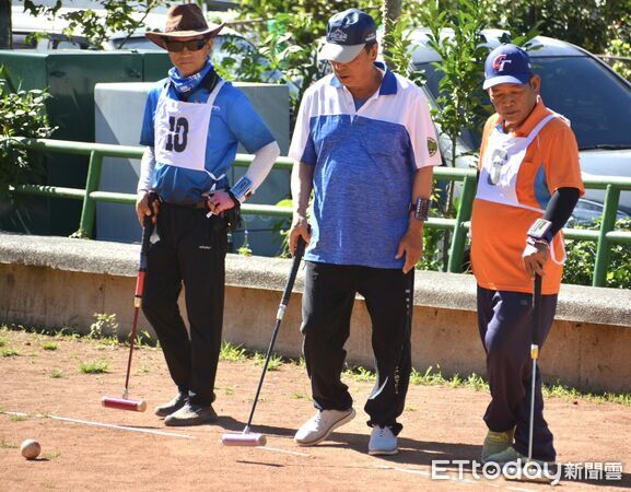 ▲台東關山米香盃槌球賽熱鬧登場。（圖／記者楊晨東翻攝）