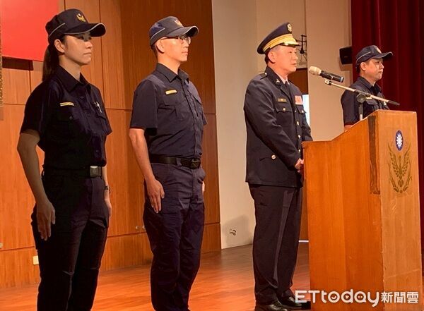 ▲▼其中黃玉婷為大坑派出所第一任女性所長。（圖／龜山警分局提供）