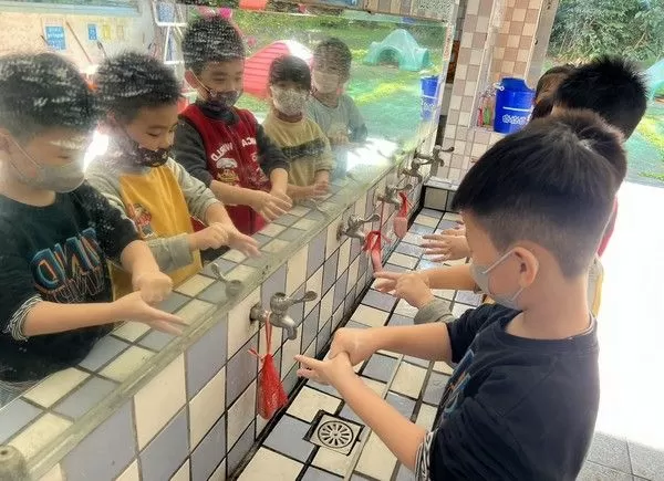▲腸病毒好發，桃園籲落實洗手五步驟