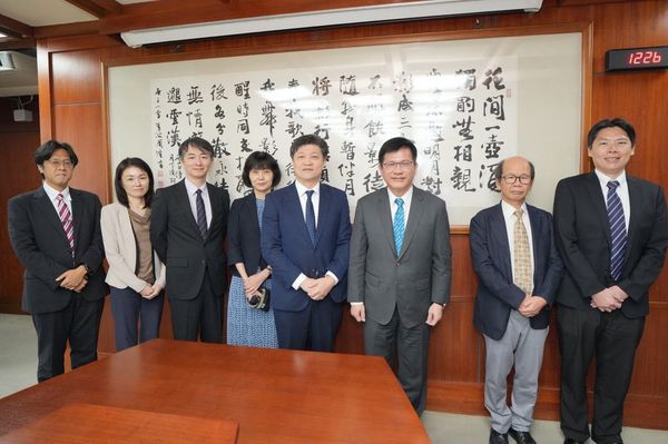 ▲▼外交部長林佳龍9月1日接見日本東京大學兩岸關係研究小組召集人松田康博教授一行。（圖／外交部提供）