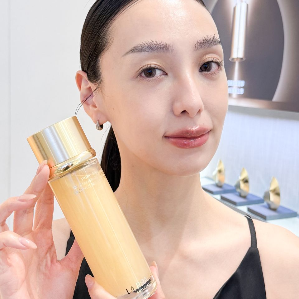 LA PRAIRIE,香緹卡,嬌蘭,純金,黃金,24K金,保養。（圖／記者李薇攝、品牌提供）