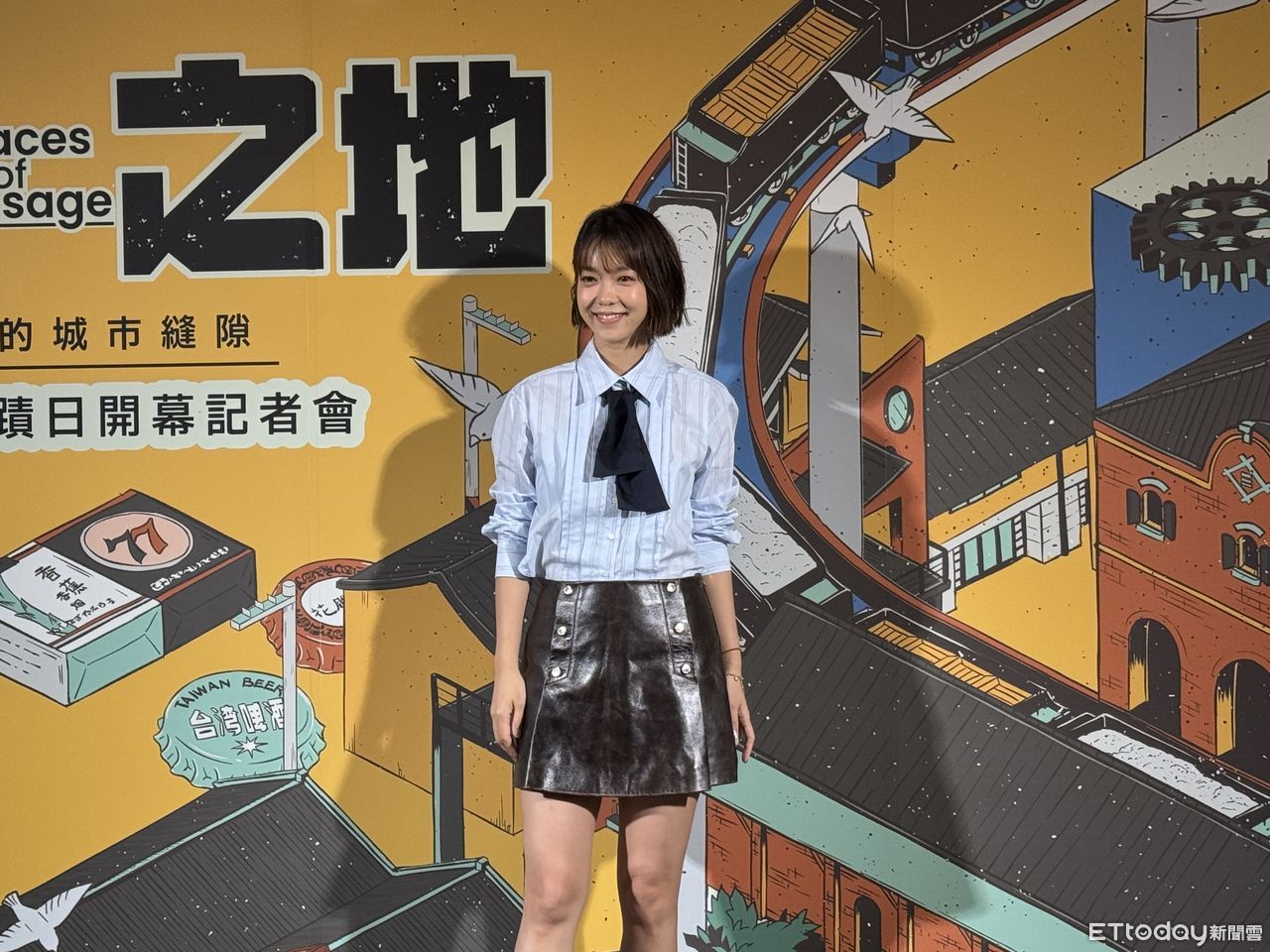 ▲大霈擔任古蹟日代言人。（圖／記者黃庠棻攝）