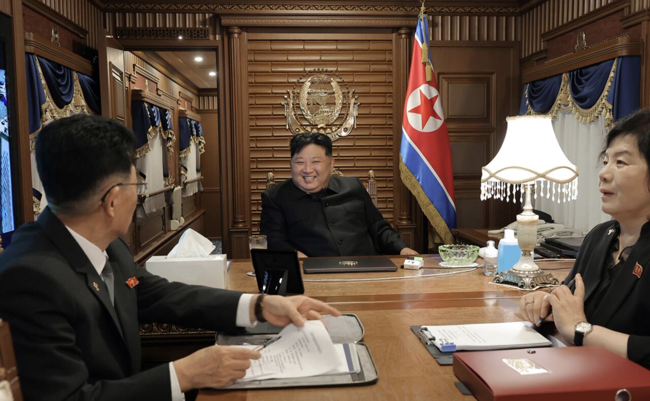北韓證實金正恩赴北京閱兵今抵達　畫面曝光