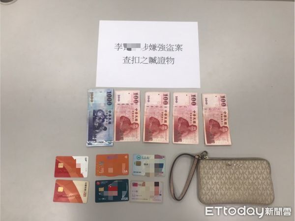 ▲警方逮獲李男訊後送辦。（圖／記者陳崑福翻攝）