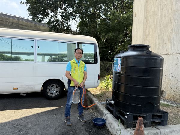 ▲彰化市公所在偏遠地區設置加水站。（圖／彰化市公所提供）