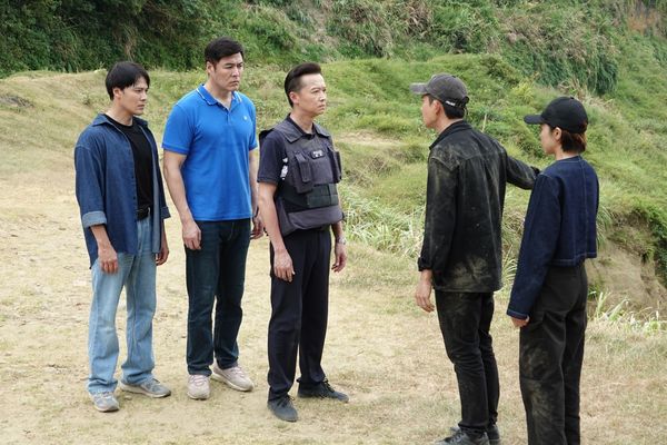 ▲曾子益在《好運來》飾演反派楊克帆，壓力大到長皮蛇。（圖／民視提供）