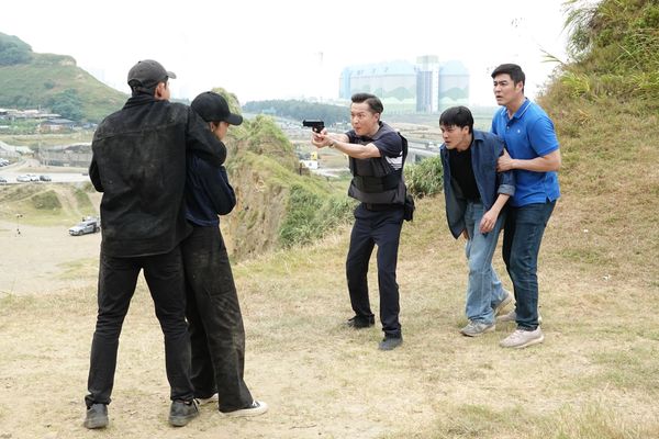 ▲曾子益在《好運來》飾演反派楊克帆，壓力大到長皮蛇。（圖／民視提供）