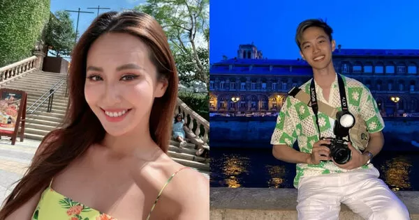 薔薔（左）日前宣布資遣元老級員工。（圖／翻攝IG／薔薔、淞騰）