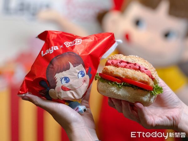 ▲▼拉亞漢堡聯名PEKO推出7款聯名新品。（圖／記者蕭筠攝）