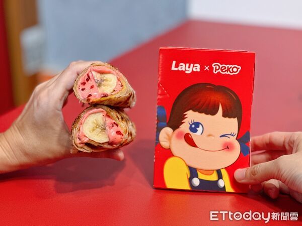 ▲▼拉亞漢堡聯名PEKO推出7款聯名新品。（圖／記者蕭筠攝）
