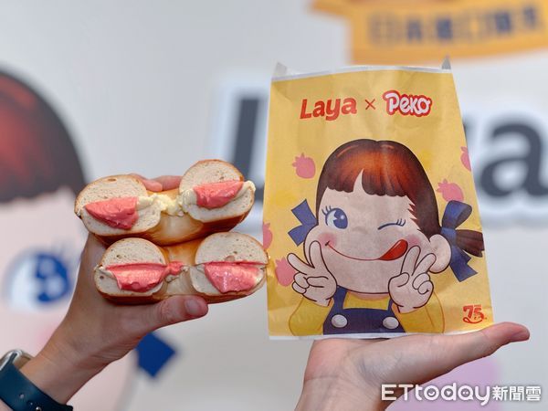 ▲▼拉亞漢堡聯名PEKO推出7款聯名新品。（圖／記者蕭筠攝）