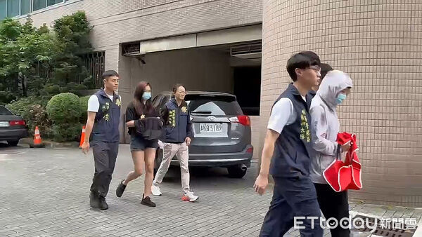 ▲警方逮捕涉嫌幫詐團收取DMT轉接器的王姓按摩妹及巫姓主嫌等涉案4人 。（圖／記者張君豪翻攝）