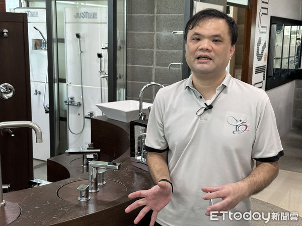 ▲▼彰化水五金產業、勝泰衛材總經理趙志言、彰化縣水五金產業發展協會理事長張家烈。（圖／記者林挺弘攝）