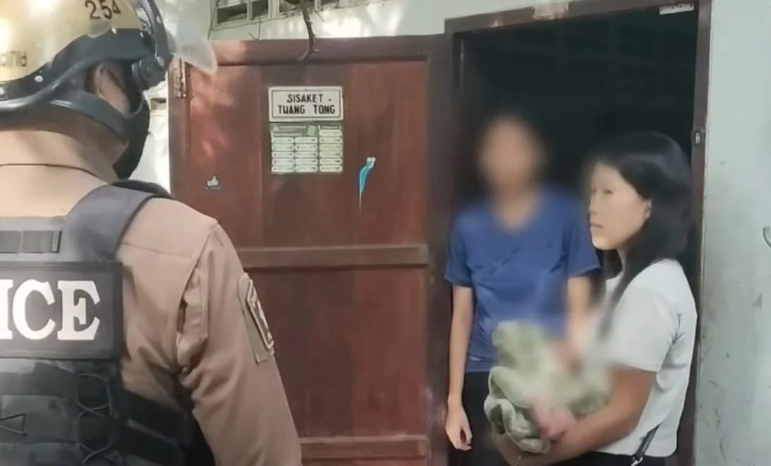 ▲▼泰12歲少女報警謊稱「撿到棄嬰」！　真相反轉：竟是她偷生的。（圖／翻攝自第七頻道）