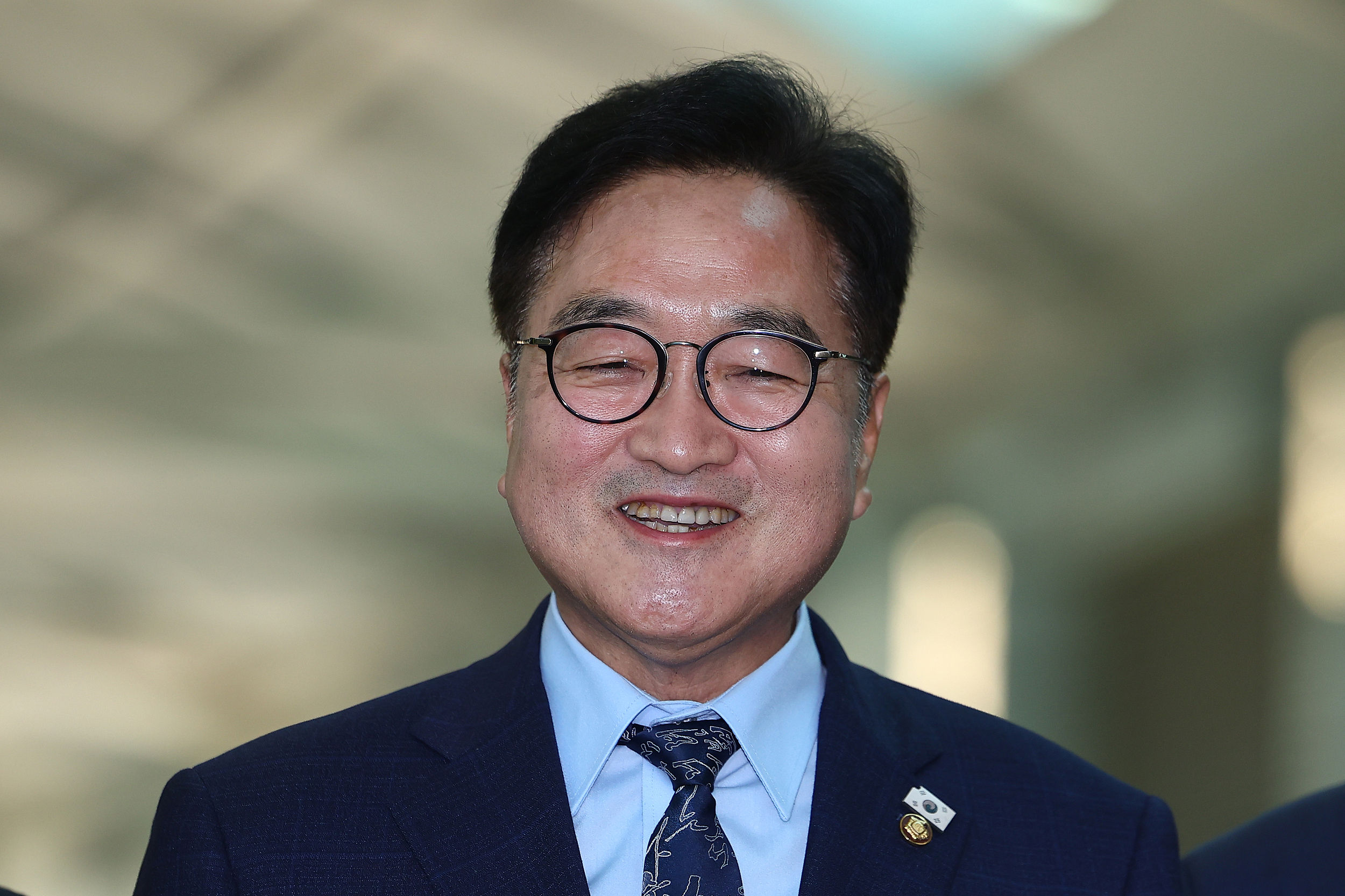 ▲▼南韓國會議長禹元植2日從仁川國際機場搭機訪中。(圖/VCG)