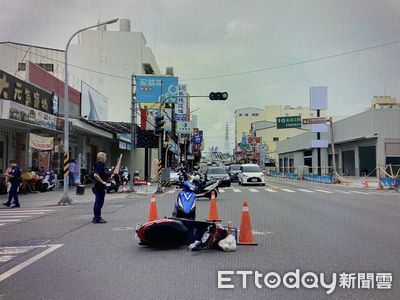 台南文賢路機車相撞!男子闖紅燈釀禍 警方開罰最高5400元