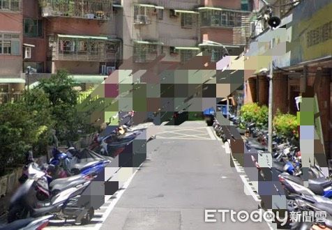 ▲▼板橋金門街老婦人墜樓身亡             。（圖／記者陳以昇翻攝）