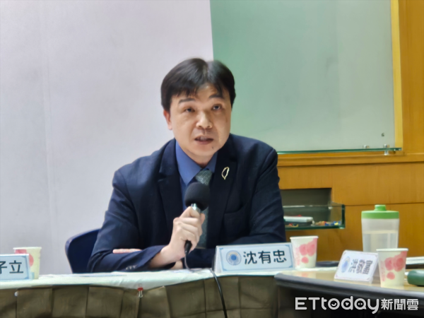 ▲▼「二戰80週年：台灣主體性的歷史意義與國際法精神」座談會，陸委會副主委沈有忠。（圖／記者陳冠宇攝）