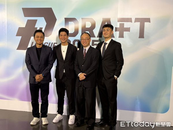 ▲PLG職籃副會長陳建州、洋基工程總經理錢韋成。（圖／記者杜奕君攝）