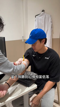 ▲▼劉書宏骨裂。（圖／翻攝自Instagram／kingkevinliu）