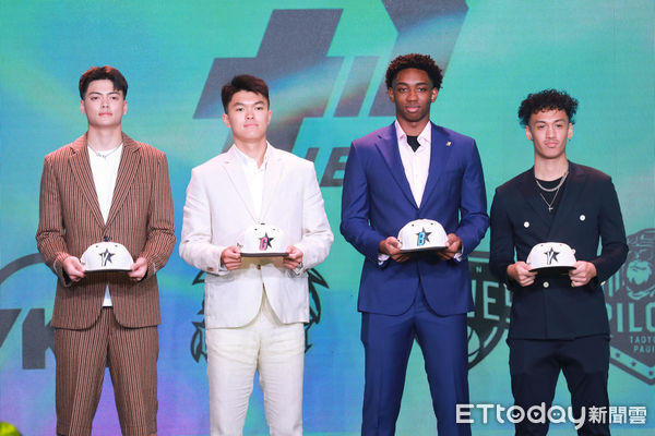 ▲▼PLG選秀會-葉惟捷、林宇謙、喬納森、江加樂。（圖／記者周宸亘攝）