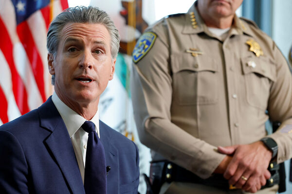 ▲▼加州州長紐森（Gavin Newsom）。（圖／路透）