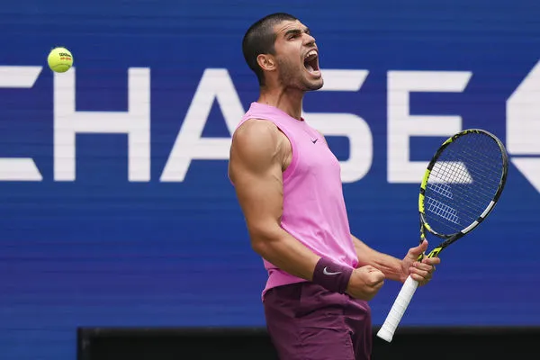 ▲艾卡拉茲直落3輕取捷克名將　強勢闖進美網4強。（圖／達志影像／美聯社）