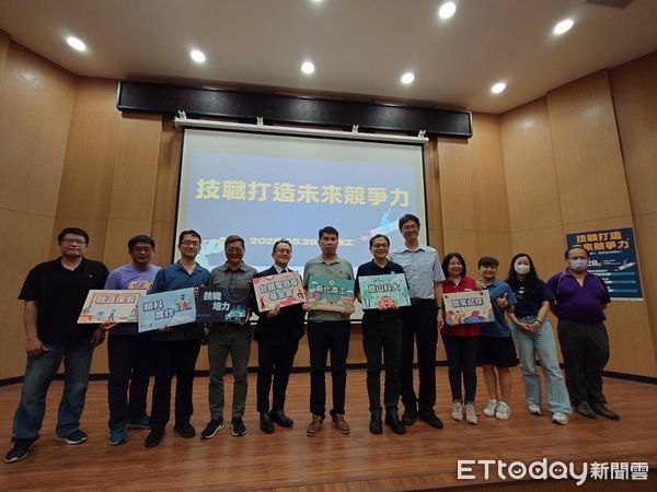 ▲崑山科大與六所高中職攜手推動「3+2新五專」，打造升學、就業一線直通車。（記者林東良翻攝，下同）