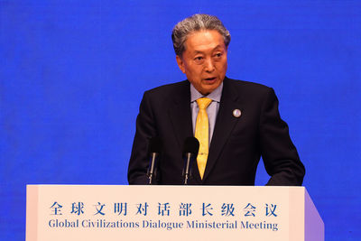 前日相鳩山由紀夫：台灣問題「屬中國內政」　日本不應該干涉