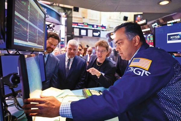 美股達人直言，美股創高已是常態，投資人要做的是不缺席。（翻攝自紐約證交所FB）