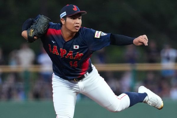▲▼U18日本隊左投末吉良丞。（圖／截自侍JAPAN官網）