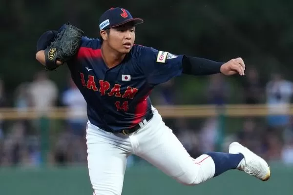 ▲▼U18日本隊左投末吉良丞。（圖／截自侍JAPAN官網）