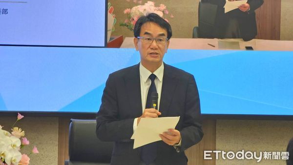 ▲數位發展部新任部長林宜敬。（圖／記者呂佳賢攝）