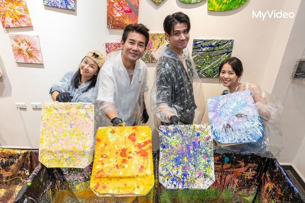 ▲▼謝承均、六月、李玉璽、項婕如組成旅伴，攜手暢遊台中。（圖／台灣大哥大MyVideo提供）