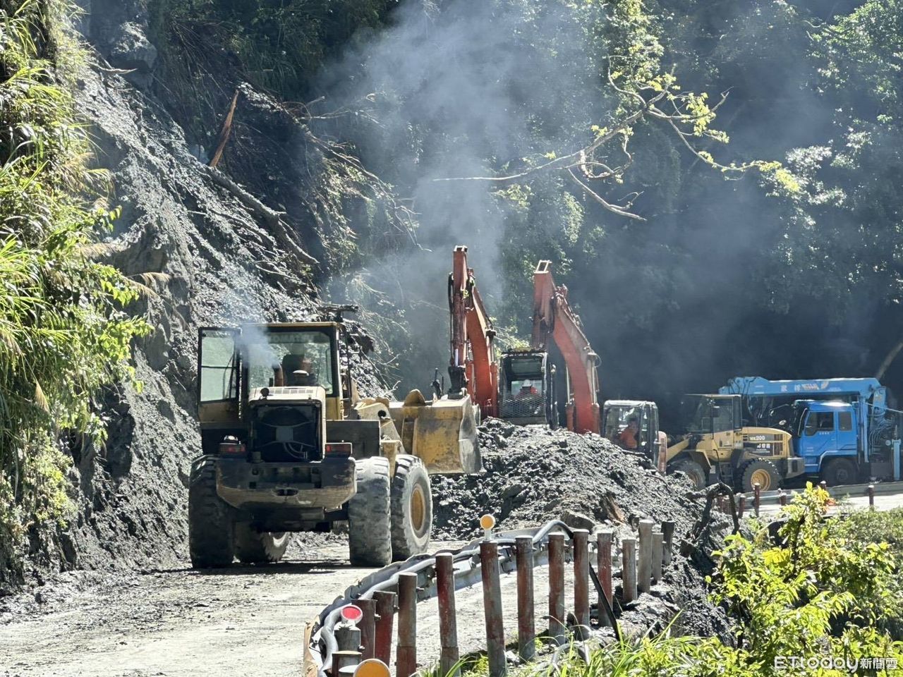 中橫公路薛家場附近路基修復　今解除限重3.5公噸車輛管制