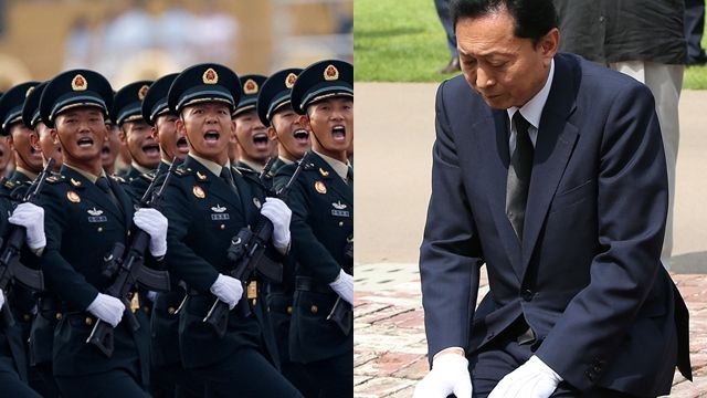 日本前首相鳩山出席「抗日閱兵」　日網氣炸怒噴賣國賊：乾脆住中國