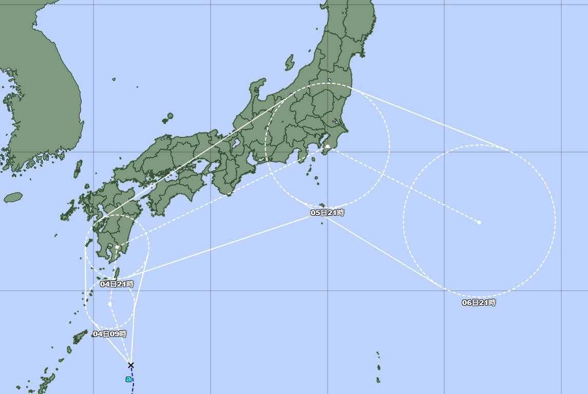 ▲▼             。（圖／日本氣象廳）