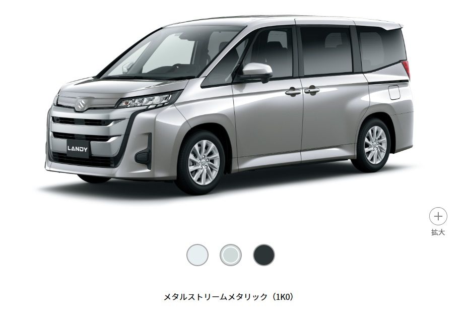 ▲Suzuki推出新年式Landy！來自大名鼎鼎的TOYOTA Noah。（圖／翻攝自Suzuki）