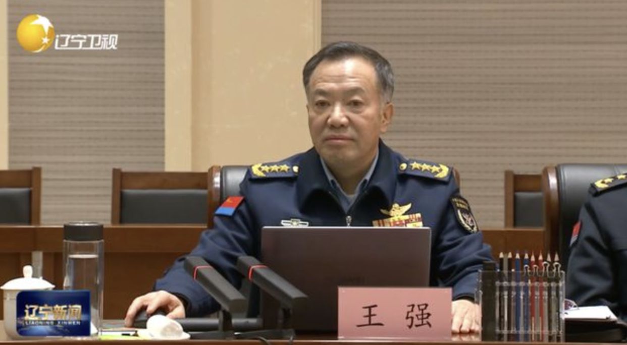 ▲解放軍前北部戰區司令員王強。（圖／翻攝遼寧衛視）