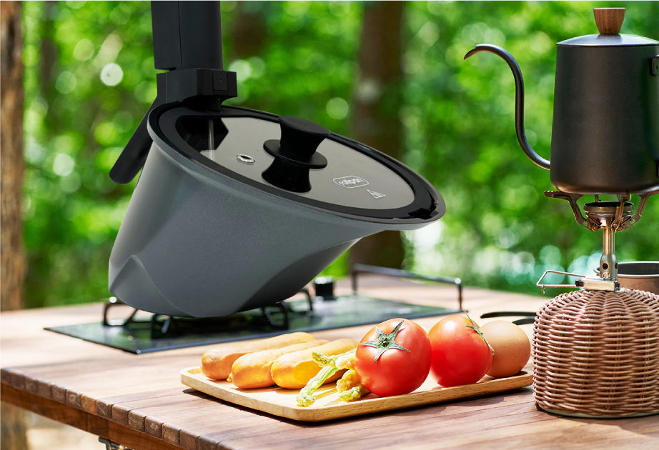 ▲韓國Rollpan自動翻炒鍋登台。（圖／品牌提供）