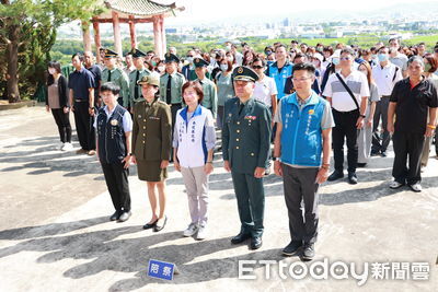 南投秋祭陣亡將士緬懷先烈　明年將遷建虎山忠烈祠打造親民園區