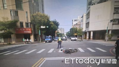 台中今早3起長輩車禍！阿北騎車左轉與轎車相撞　意識模糊送醫