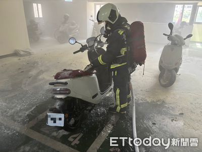 快訊／台中電動機車「停止狀況」突起火！疑電池問題釀災