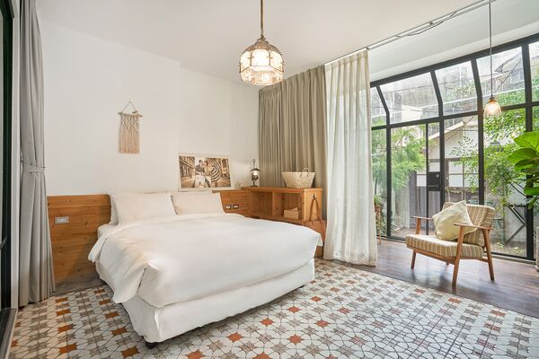▲▼台南特色老宅旅宿。（圖／Booking.com提供提供）