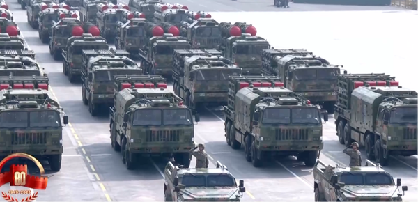 ▲▼ 2025閱兵、紅旗系列、紅旗29            。（圖／翻攝 央視）